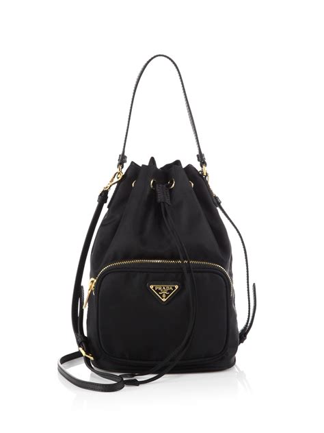 Prada nylon drawstring bag